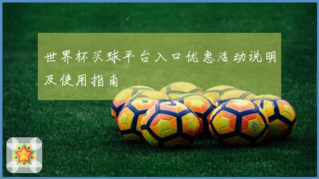 世界杯买球平台入口优惠活动说明及使用指南